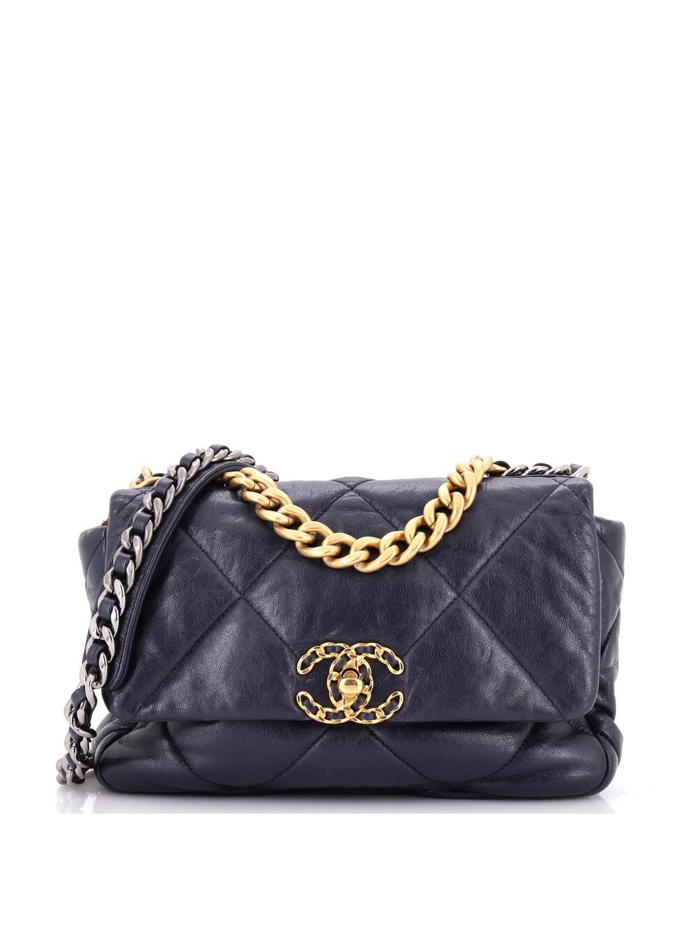 Chanel 19 Flap Bag Quilted Leather #301661C37B